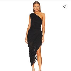 Elliatt Black Asymmetrical Skirt